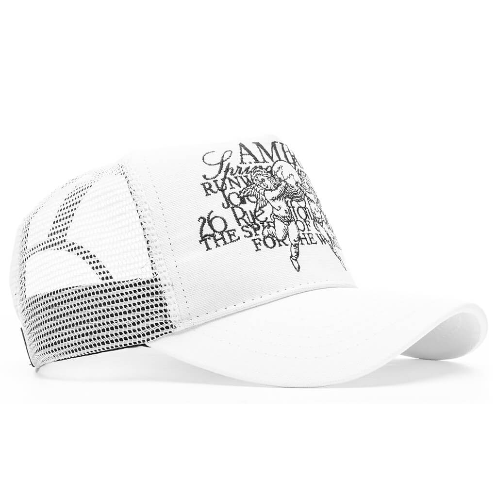 Cherub Trucker Hat White