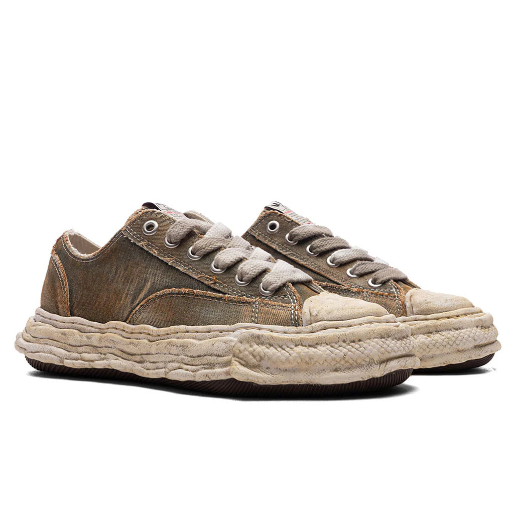 Peterson 23 Washed Denim Low OG Sole Green
