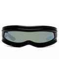 Ray Ban x AAP Rocky Ultra Wrap 001 Black Green Mirror Silver