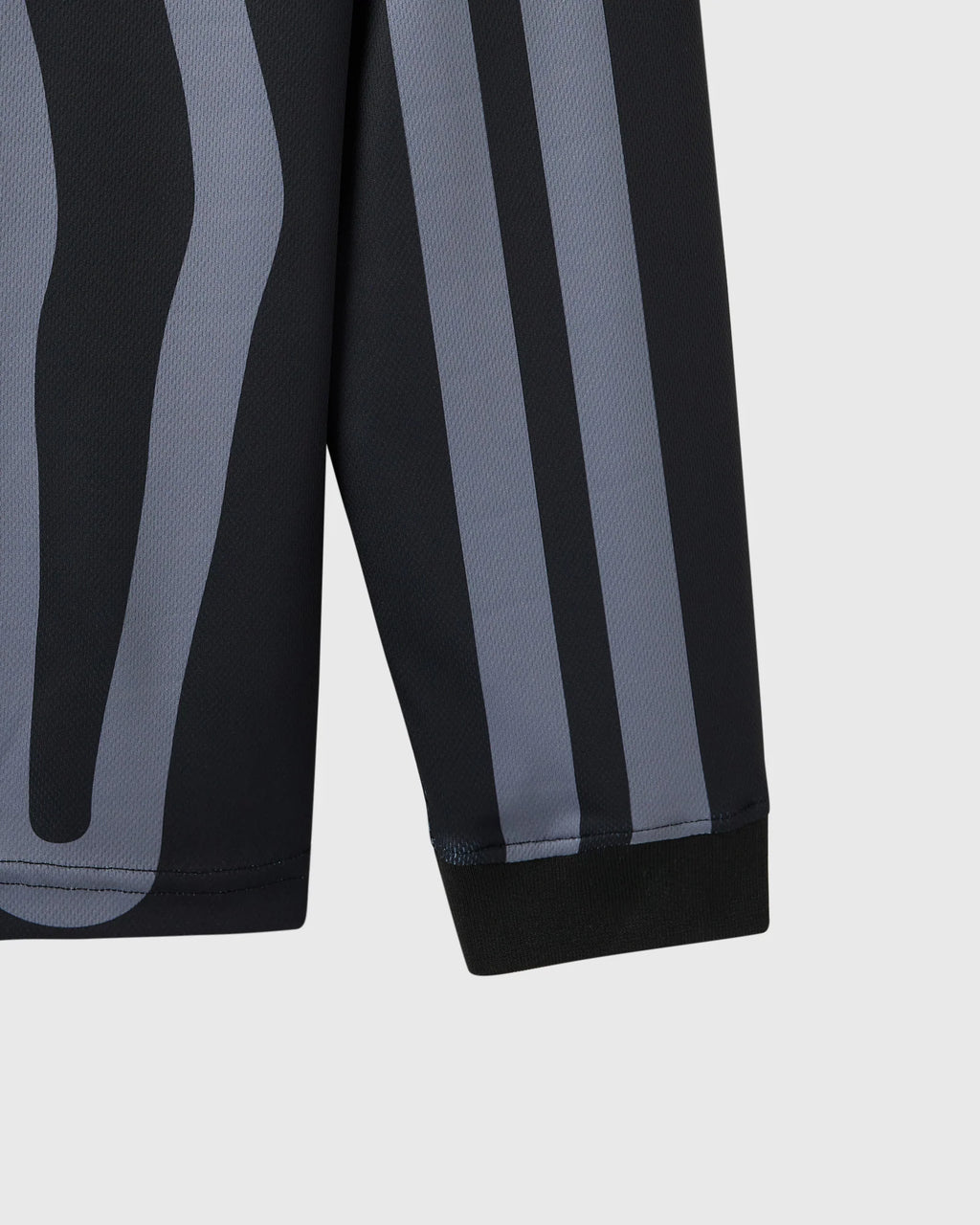 Stripe Soccer Jersey Black