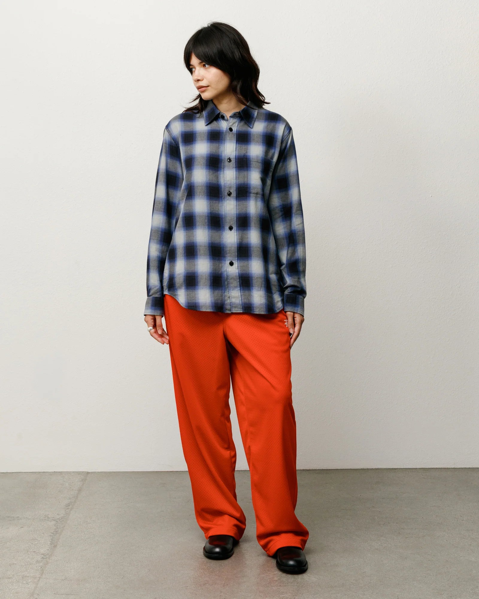 BEACH OMBRE PLAID SHIRT