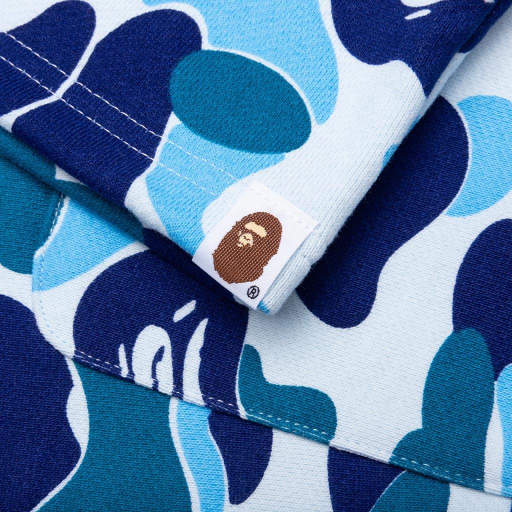 ABC Camo Shark Sweat Shorts Blue