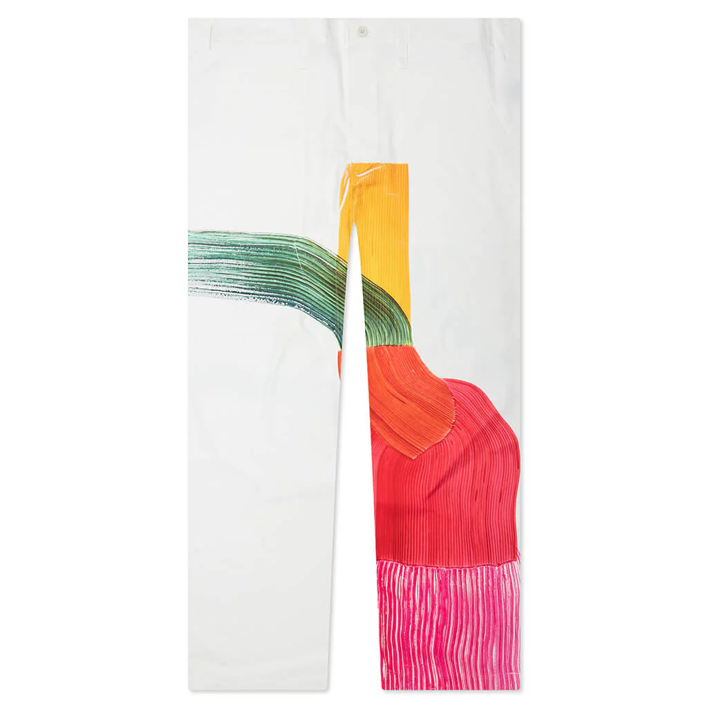 RB Drawing Press Trousers Pink Red