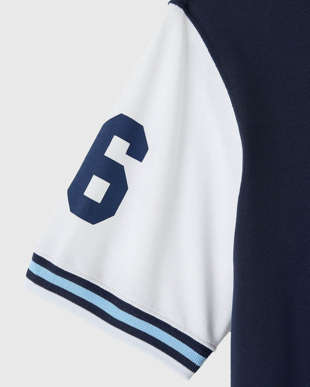 Quarter Zip Short Sleeve Polo Navy