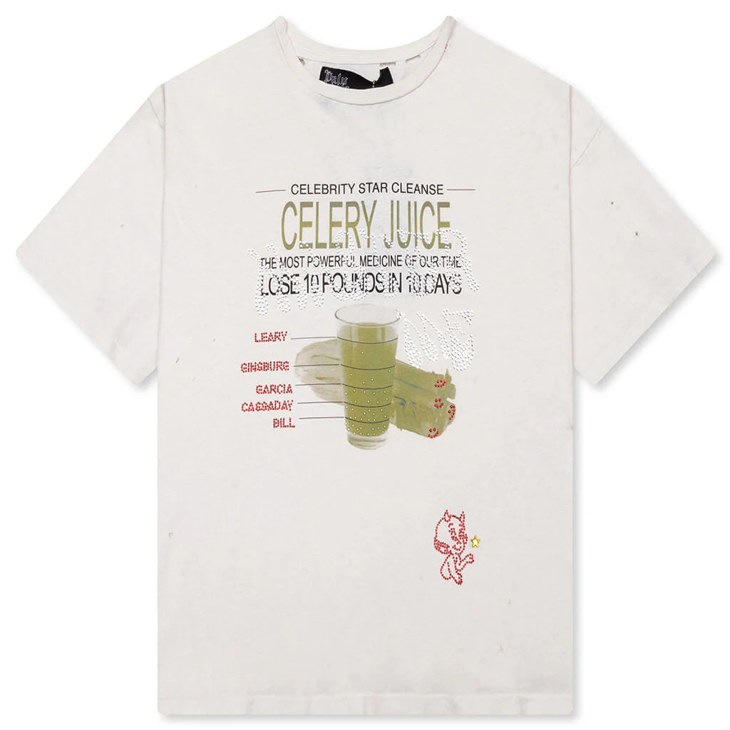 Celery Cleanse Tee Cream