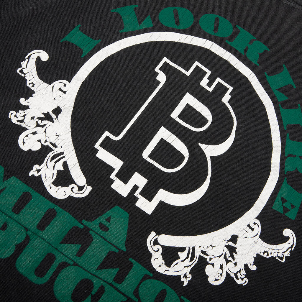 Million Bucks Tee Washed Black