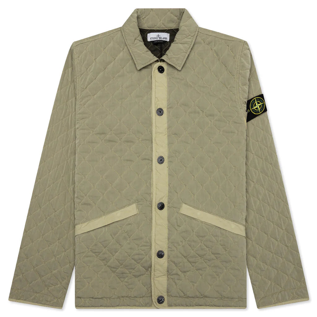 Light Quilted Jacket Natural Beige