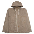 Denim Hoodie Beige
