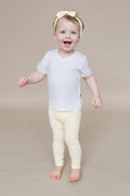 Ribbed Leggings in Chamomile