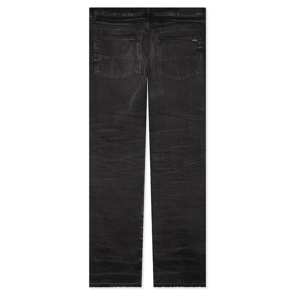 Release Hem Straight Jean Faded Black