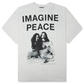Saint M6 x John Lennon Imagine Peace S S T Shirt White