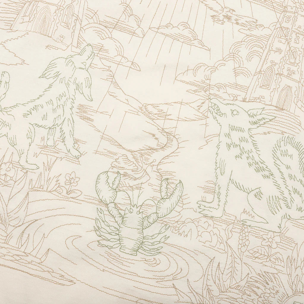 Tarot Print T Shirt Ivory