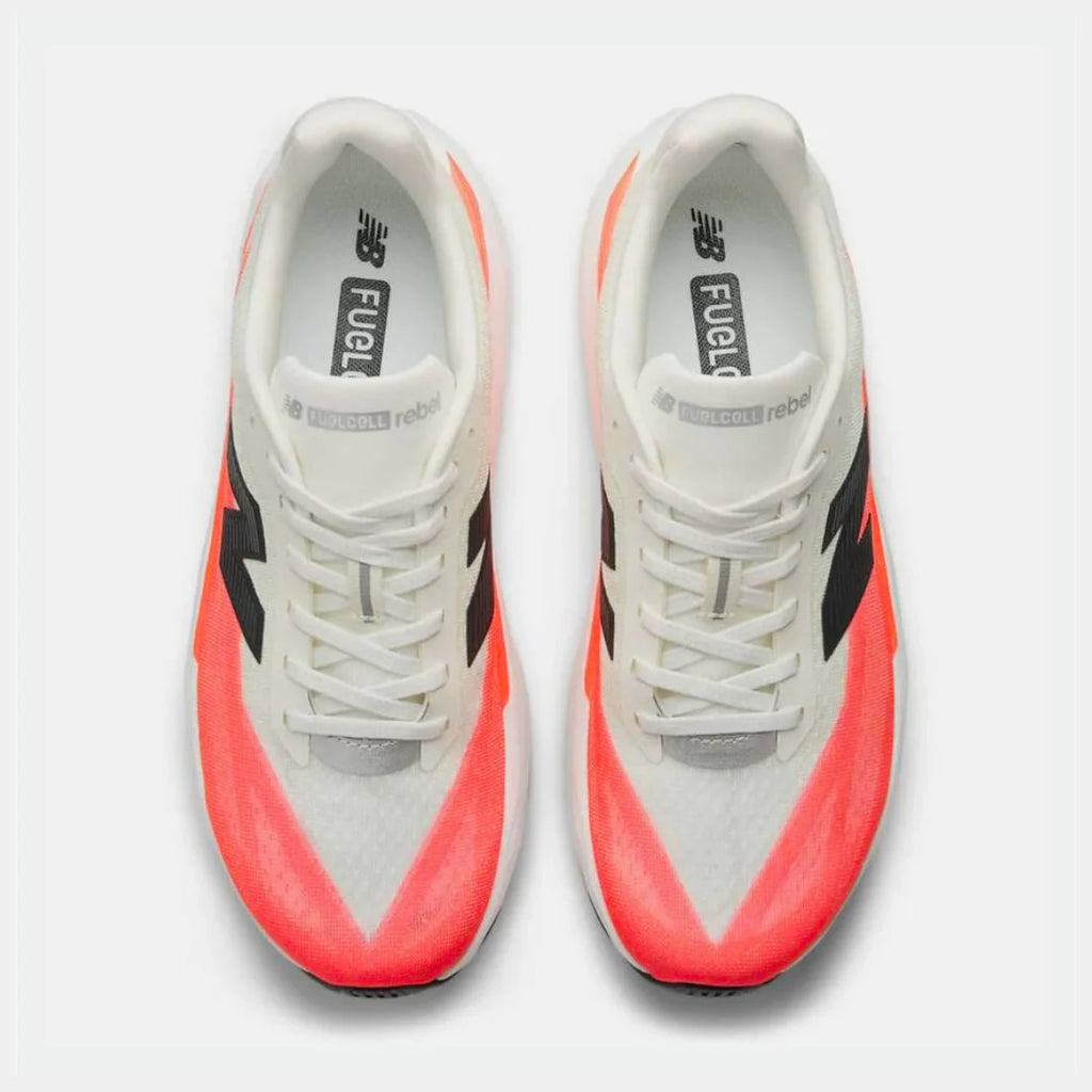 New Balance Fuelcell Rebel V5 Branco Vermelho