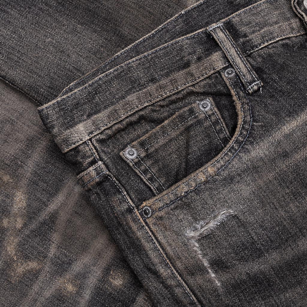 Savage Denim DP Basic Pants Black