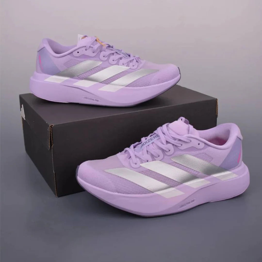 Tênis Adidas Adizero Evo SL Prata Roxo