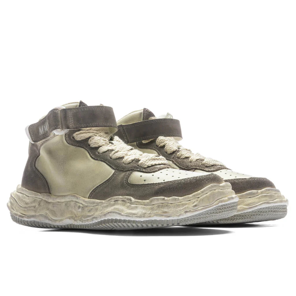 Wayne High OG Sole Leather High Top White