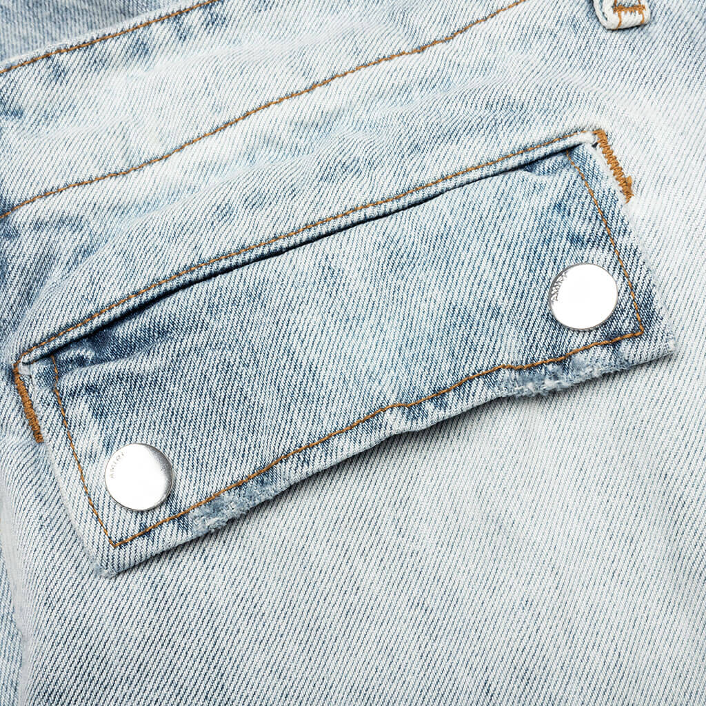 M65 Cargo Flare Stone Indigo