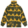 Heart Fleece Jacket Olive Drab