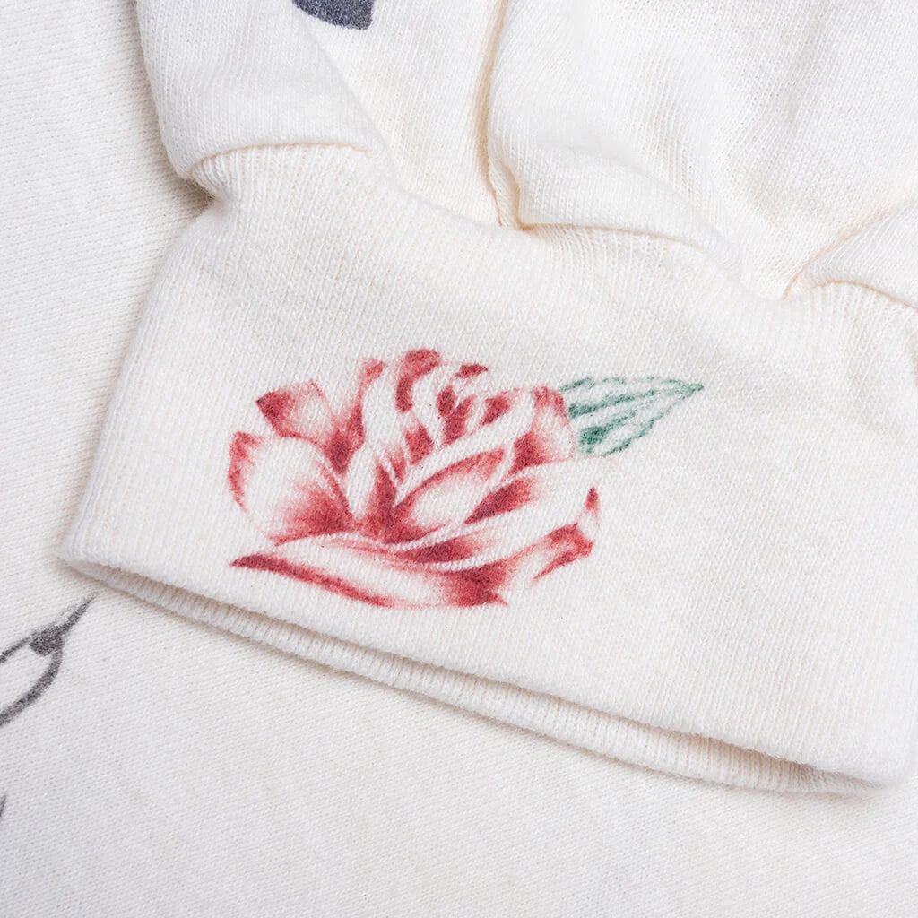 Drawing L S Tee White
