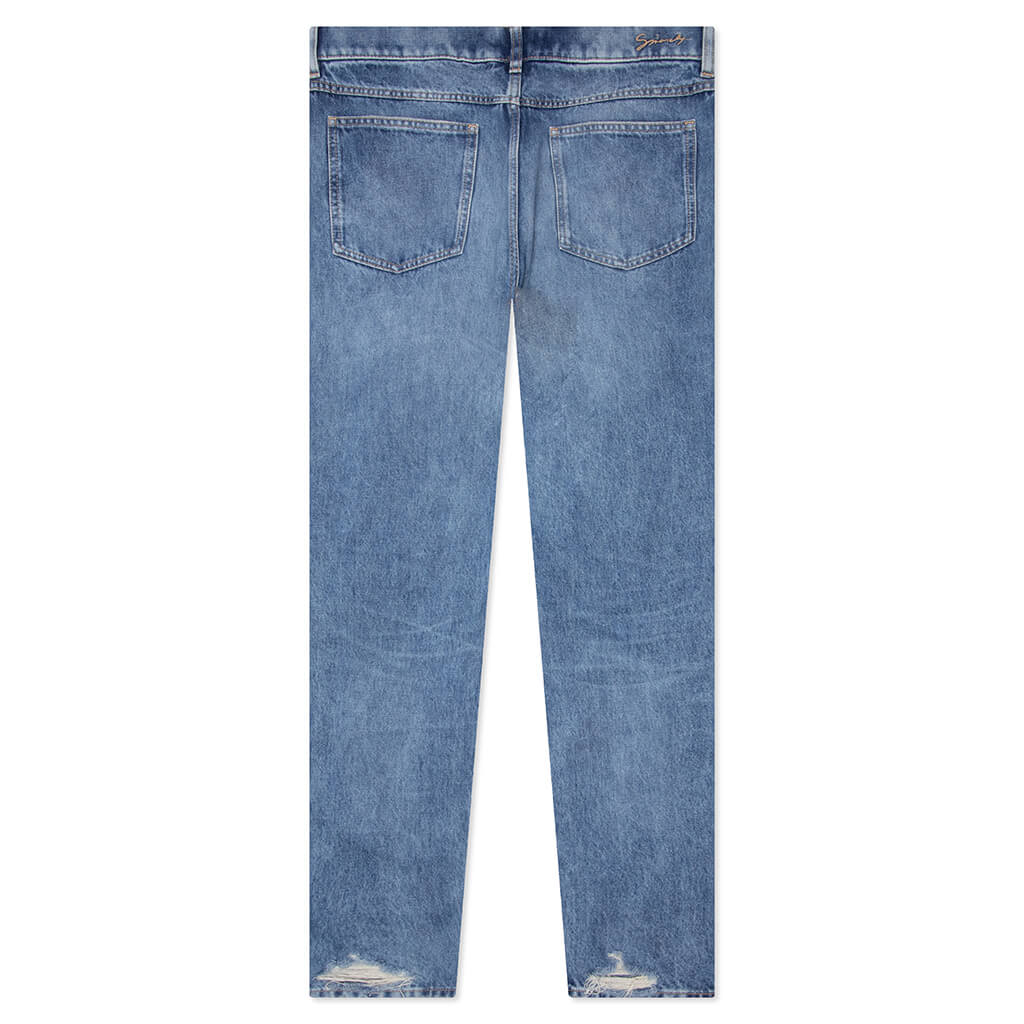 Slim Fit Trousers Ocean Blue