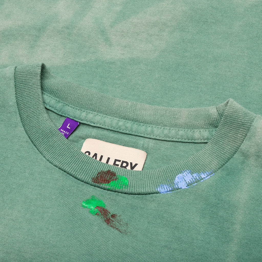 Vintage Logo Painted Tee Green