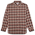 Mini Bape Check Loose Fit Shirt Red