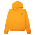 Organic Cotton Sweatshirt With Marni Dripping Print Light Orange