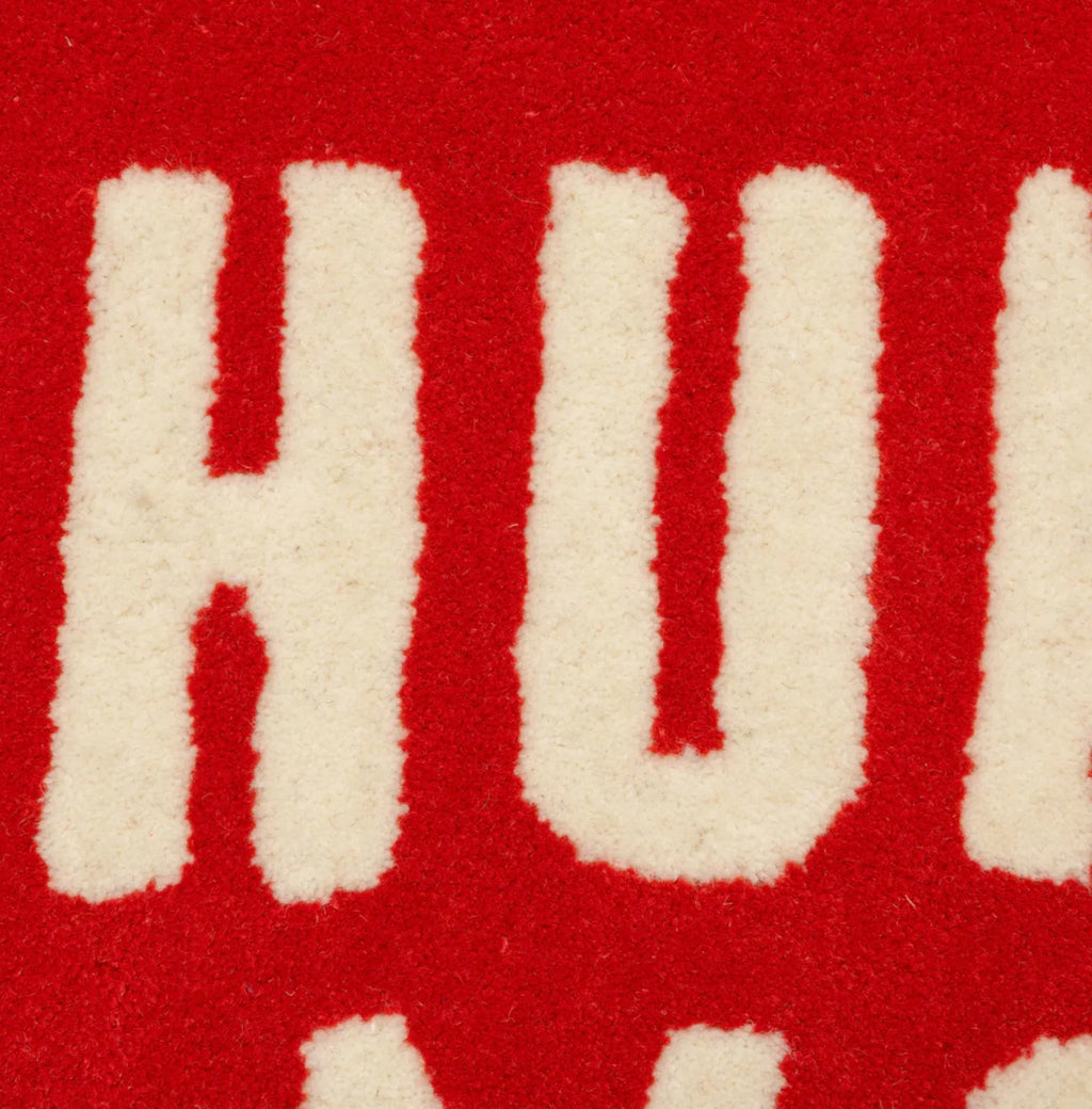 Heart Rug Medium Red