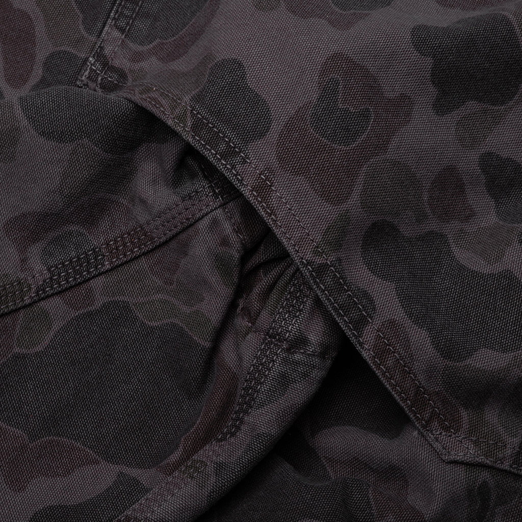 Duck Active Jacket Garment Dyed Camo Duck Green Graphite
