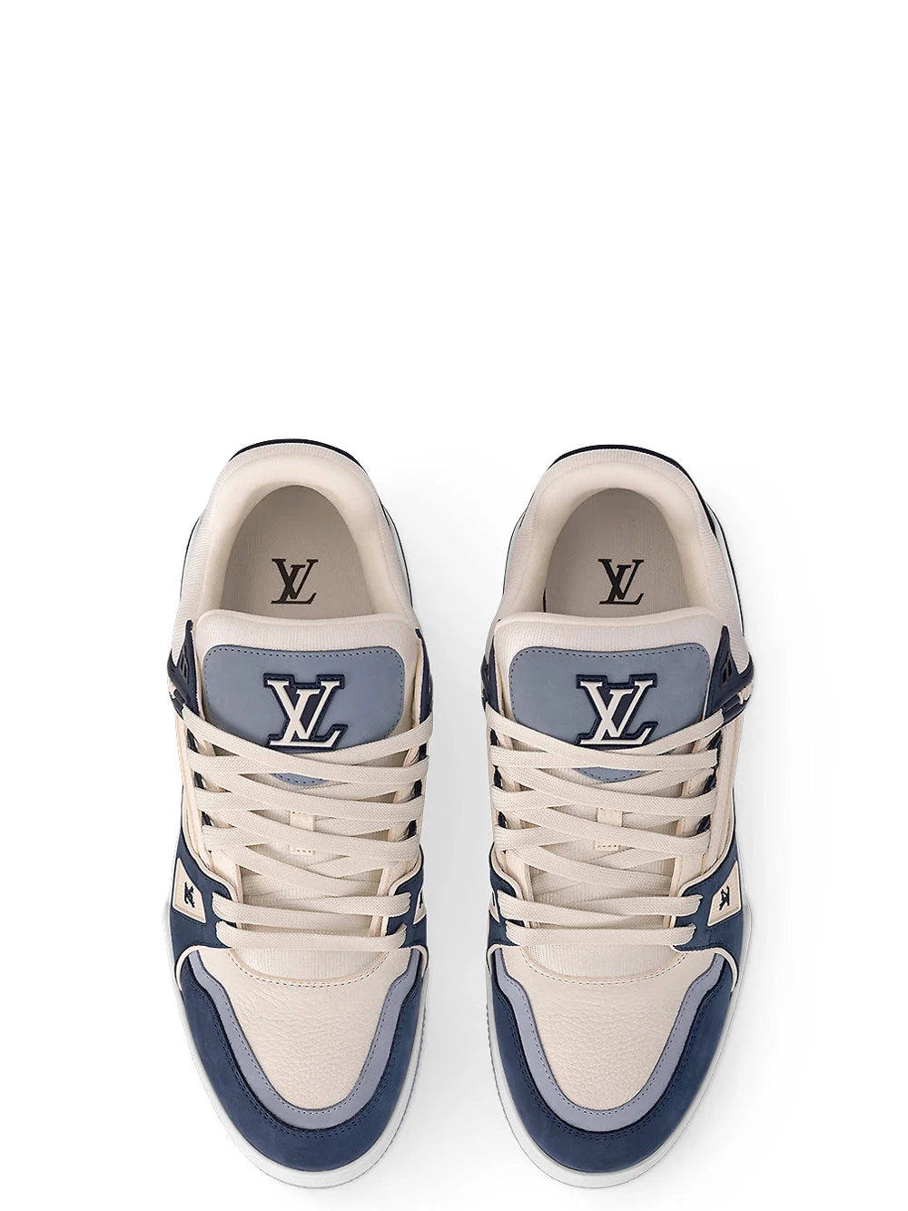 Louis Vuitton LV Trainer Blue Beige