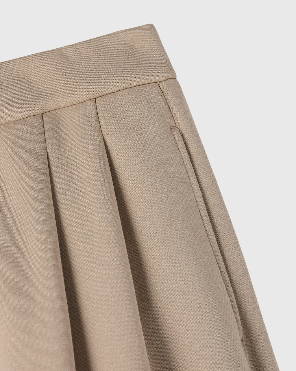 Luxe Fleece Pull On Trouser Sandstone