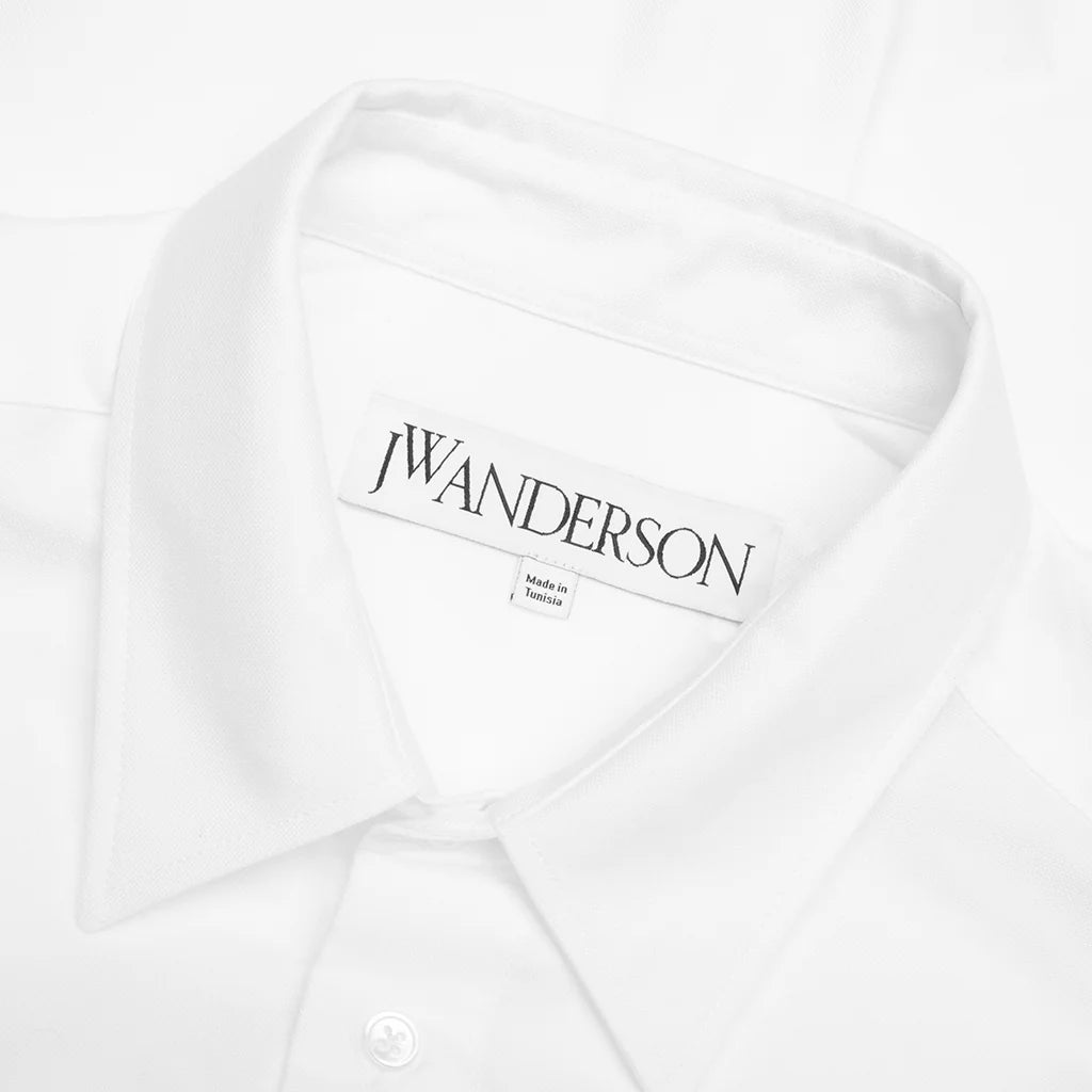 Classic Fit Cotton Oxford Shirt White