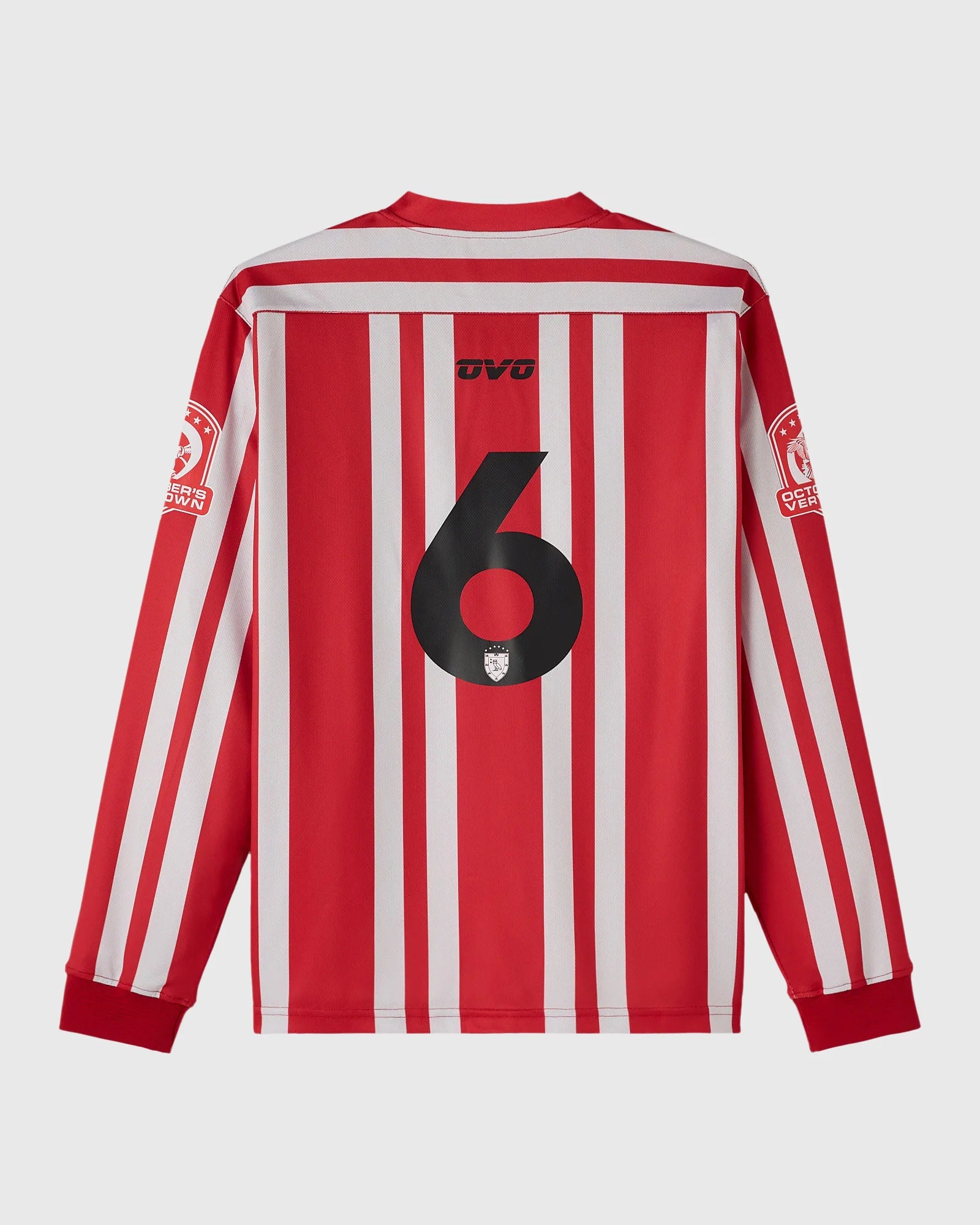Stripe Soccer Jersey Red