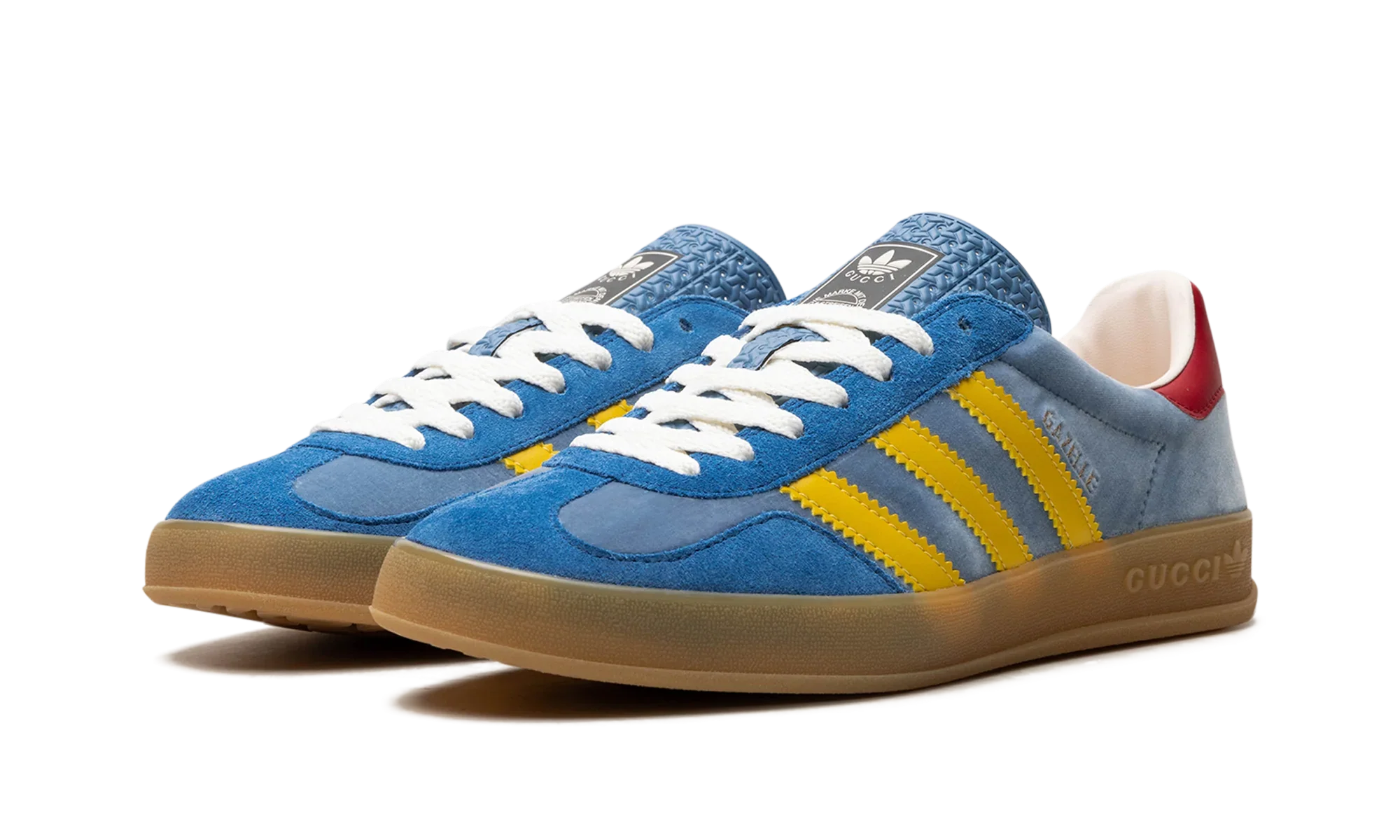Adidas x Gucci Gazelle Light Blue Suede