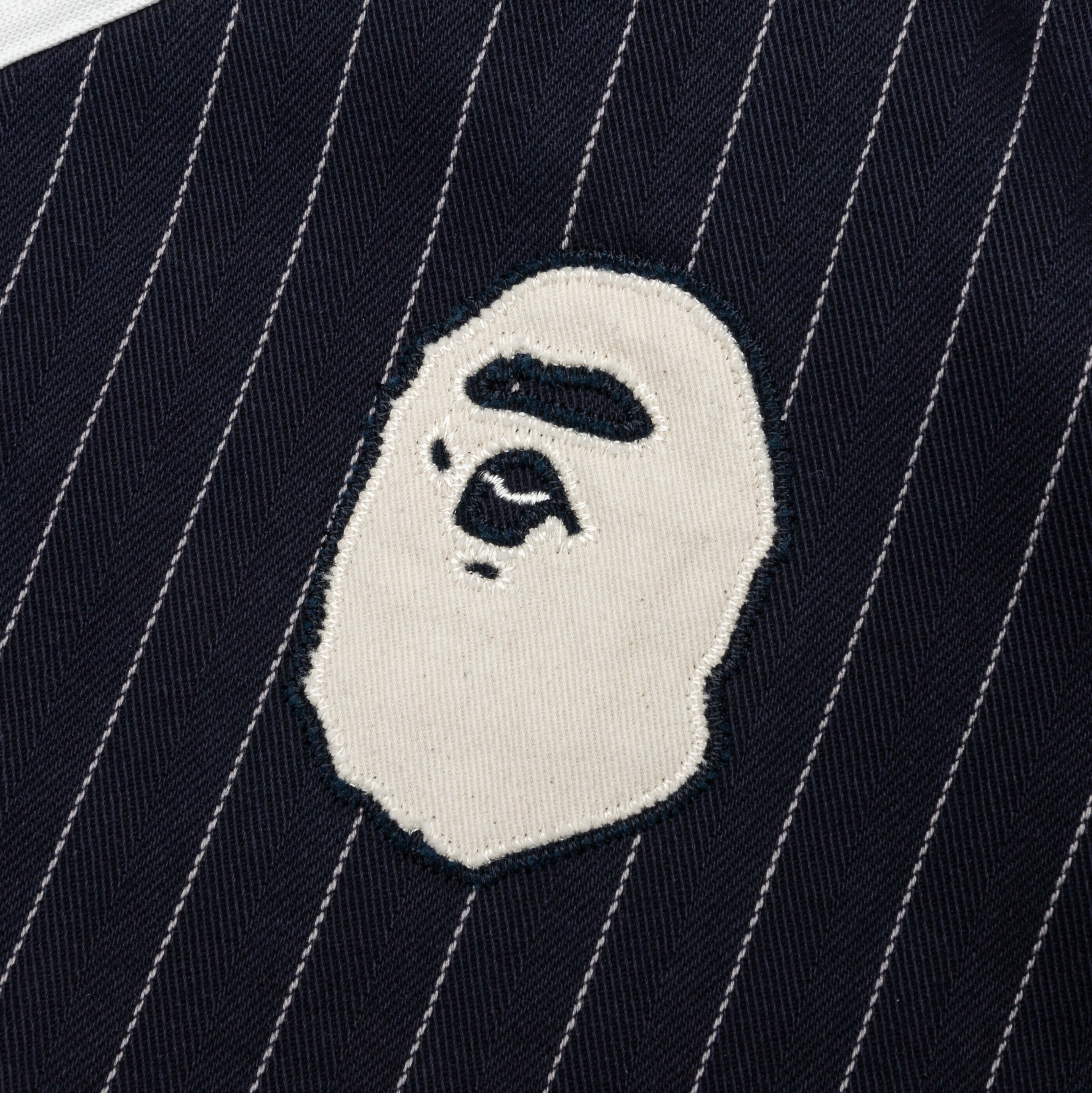 A Bathing Ape Baseball Shirt Navy