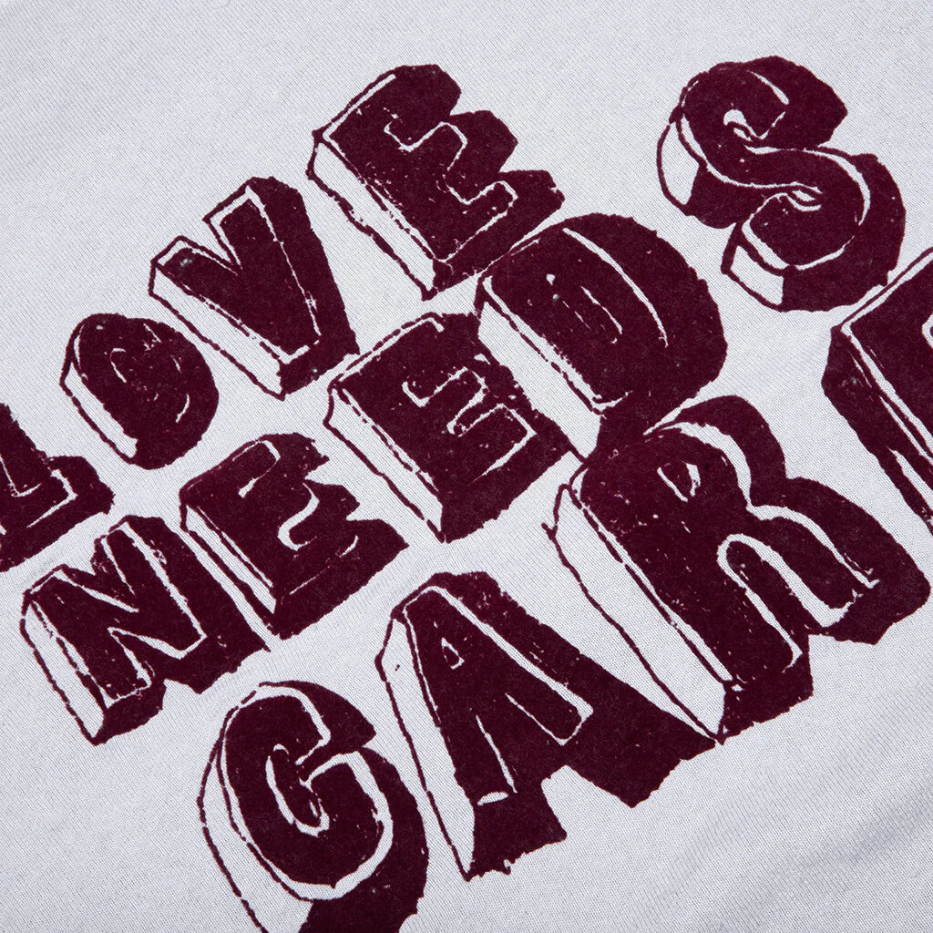 Love Needs Care Crewneck Light Blue