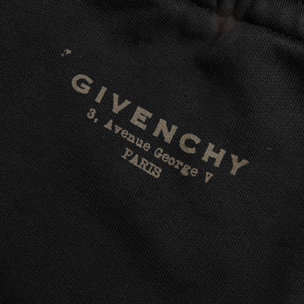 Logo Printed Track Pants Black