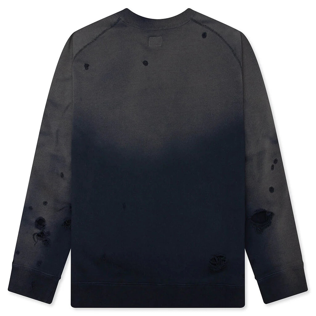 Deconstructed Sweatshirt Navy