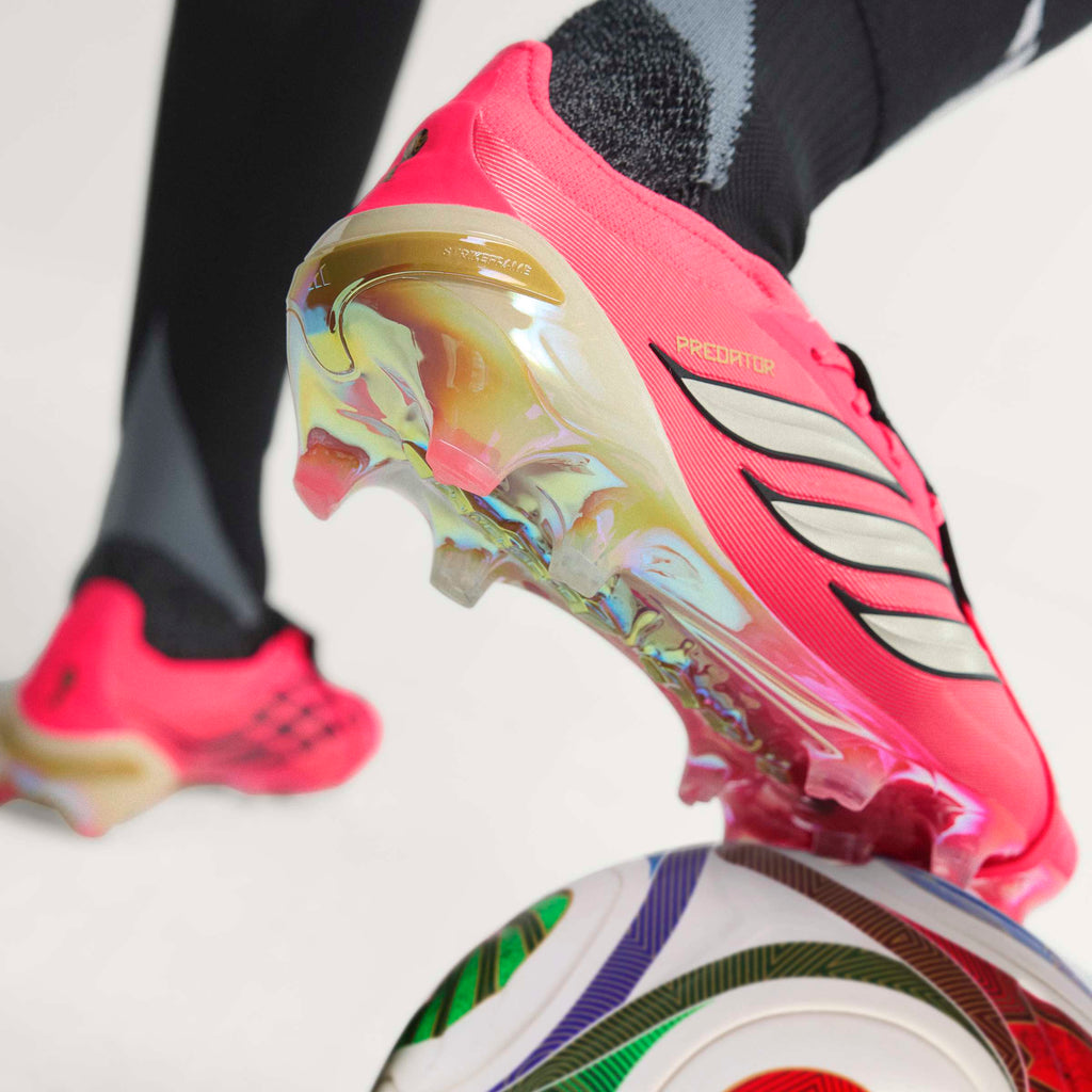 adidas Predator Elite Fold Over Tongue Firm Ground Mens Soccer Cleats Turquesa