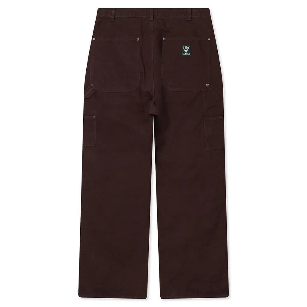 Double Knee Painter Pant Brown