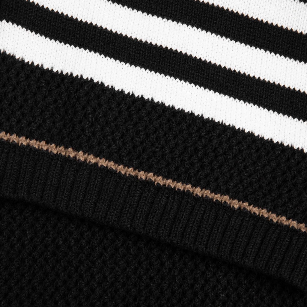 Knit 24 Football Shirt Black