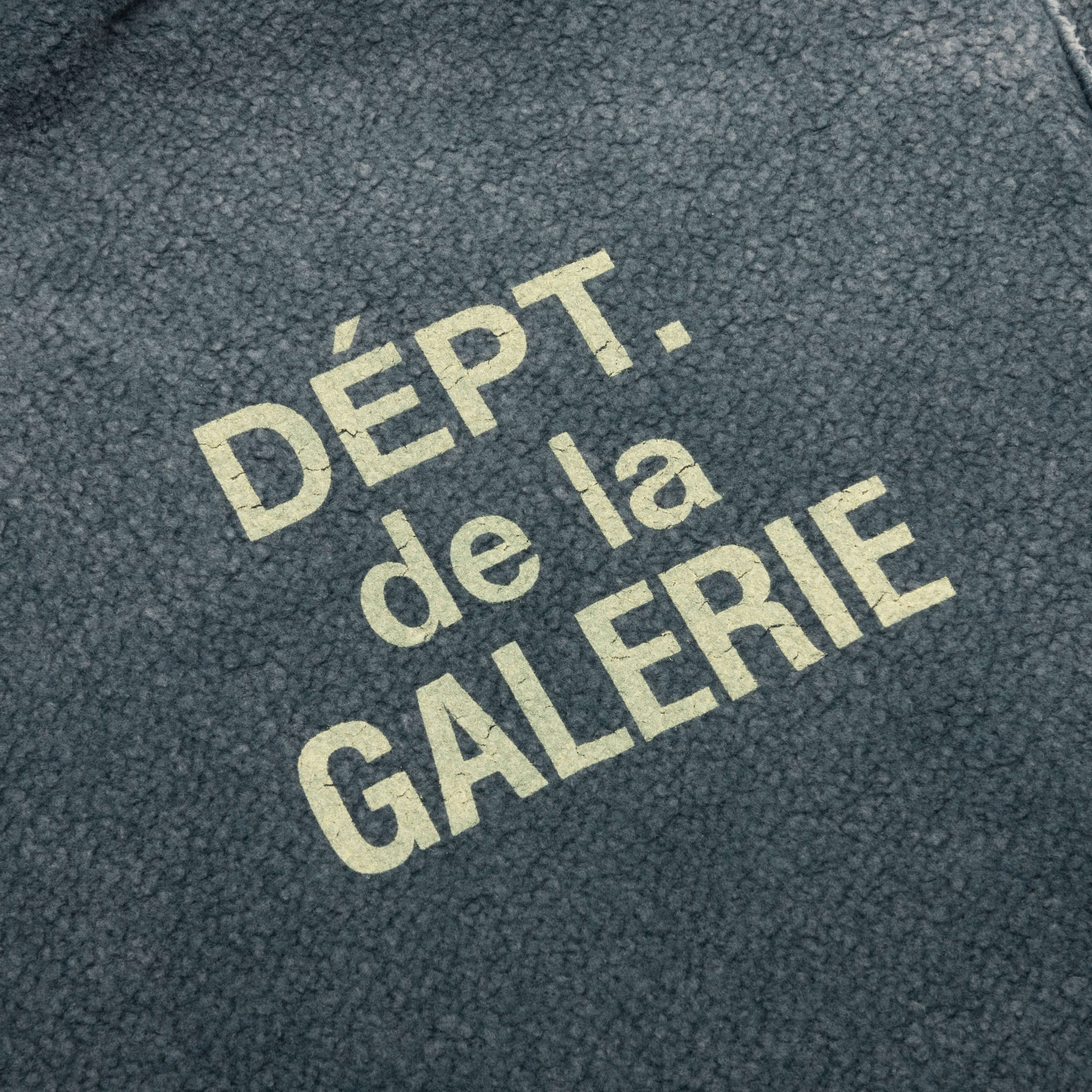 Reversible Navy French Logo Hoodie Faded Navy