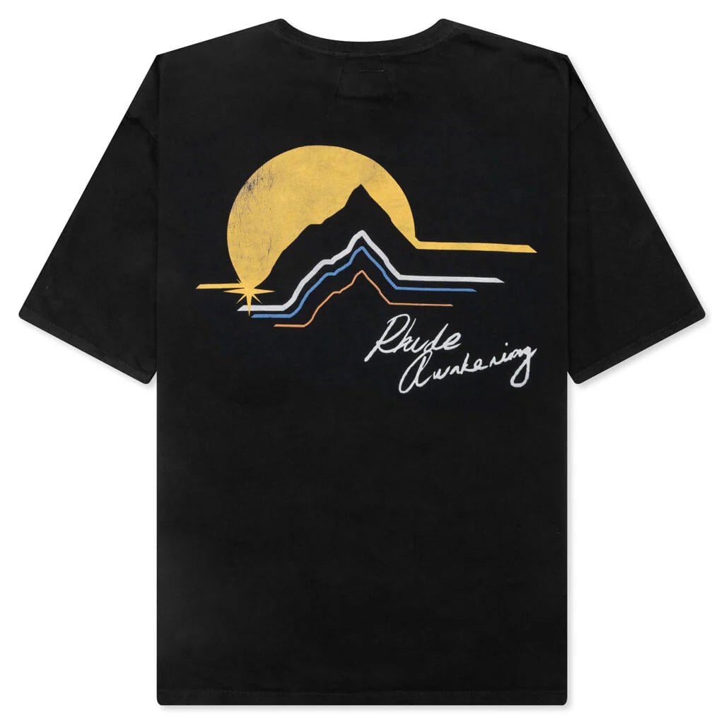 Rhude Awakening Tee Vintage Black