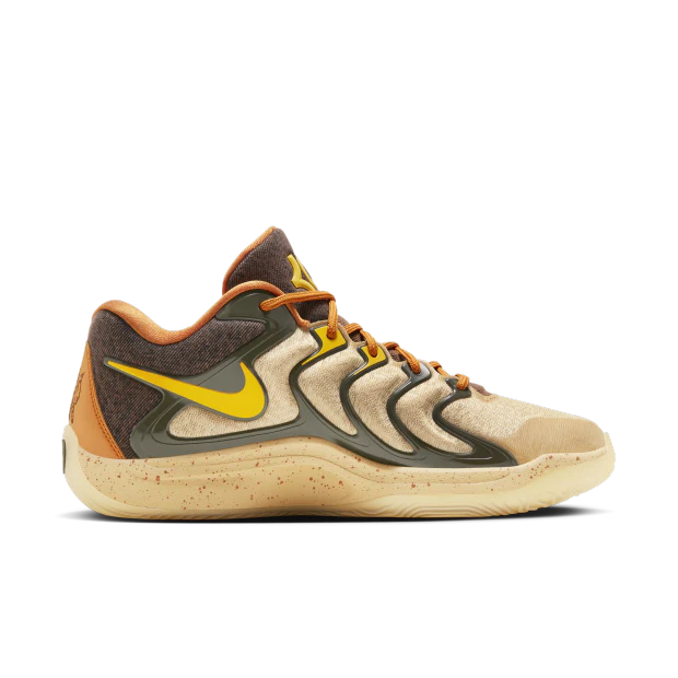 Tenis Nike KD17 Bege Amarelo