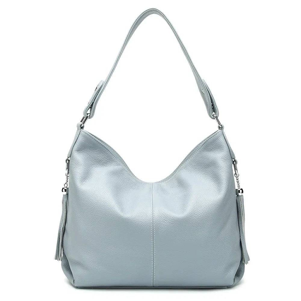 Bolsa de Ombro de Couro Bolzano