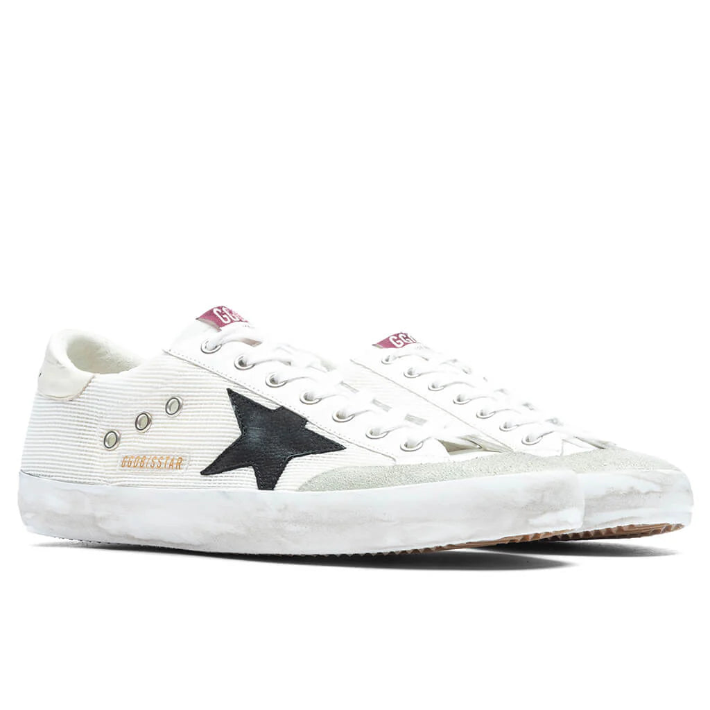 Super Star Sneakers White Black Beige