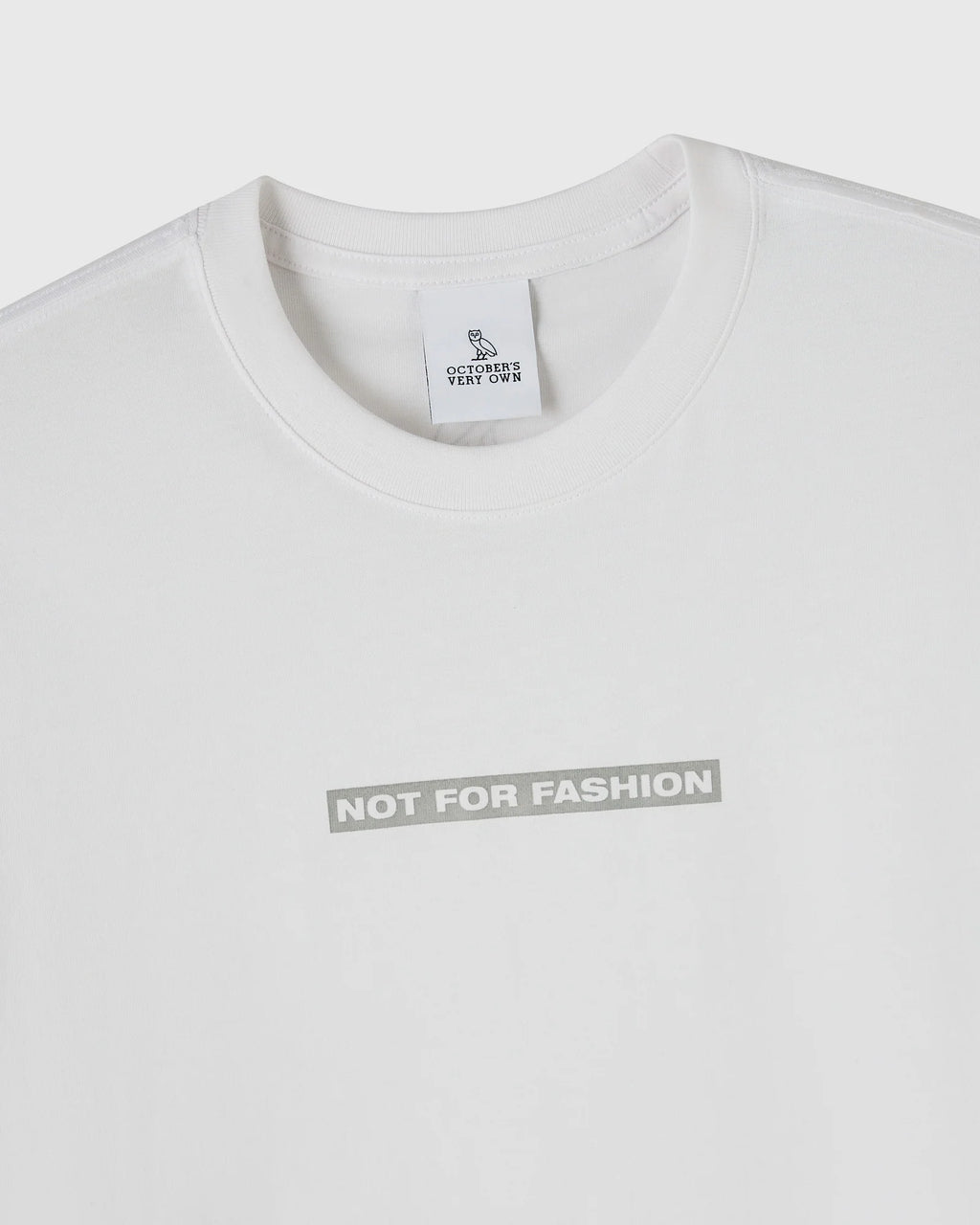 Not For Fashion Tee White