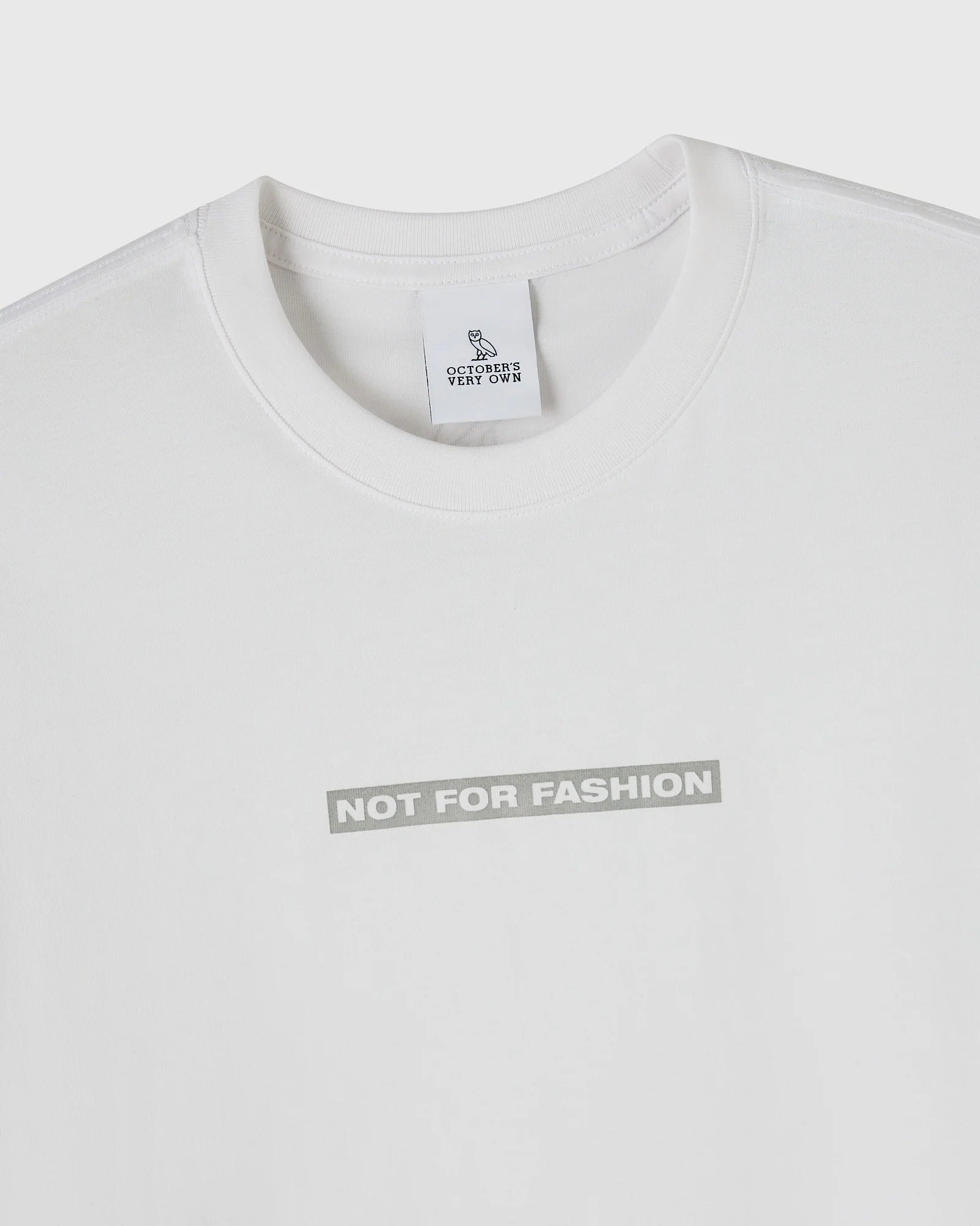 Not For Fashion Tee White