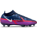 Nike Phantom GT2 Elite FG Firm Ground Soccer Cleats Navy White Purple