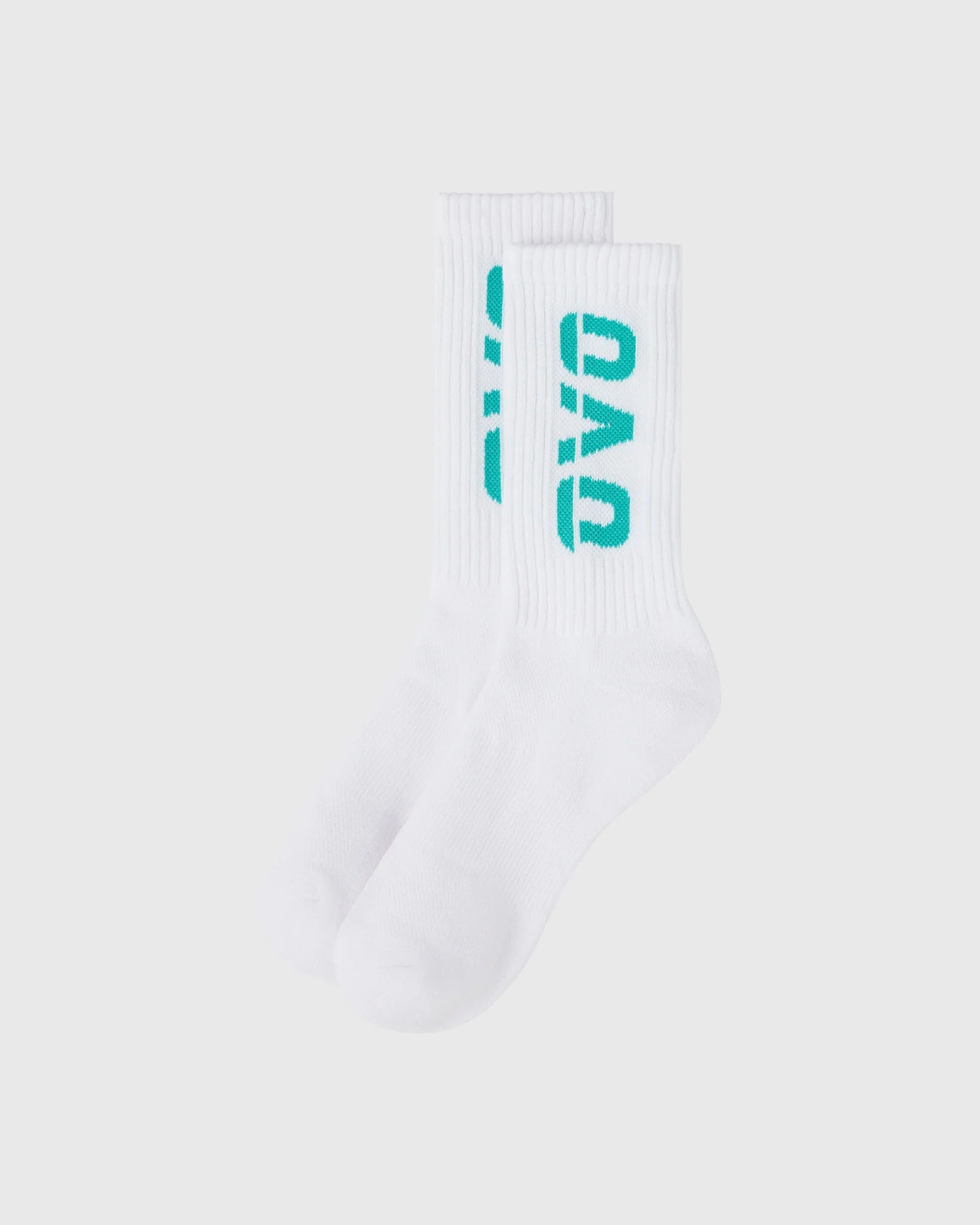 RUNNER SOCKS WHITE TEAL